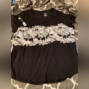 Nwt Tek gear 1X moisture wicking shirt v neck